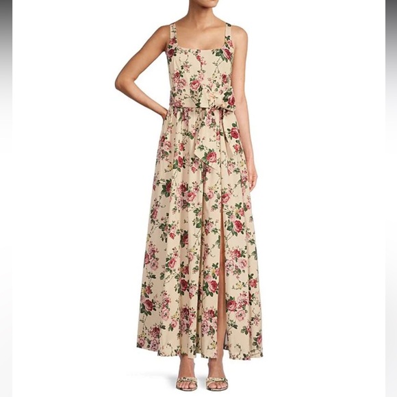 NWT Antonio Melani
x The Style Bungalow Garden Avenue Front Slit Floral Dress - Picture 2 of 7